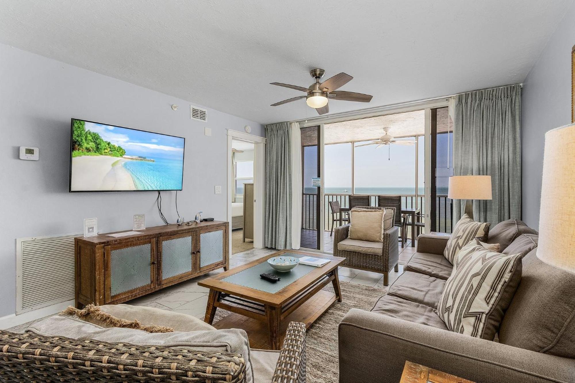 Fantastic Gulf Front Condo On The North End Of The Island - Beach Villas # 504 Condo Fort Myers Beach Luaran gambar